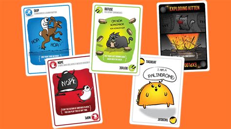 Exploding Kittens - Ein katzenhaftes Kartenspiel voller absurder Wendungen!